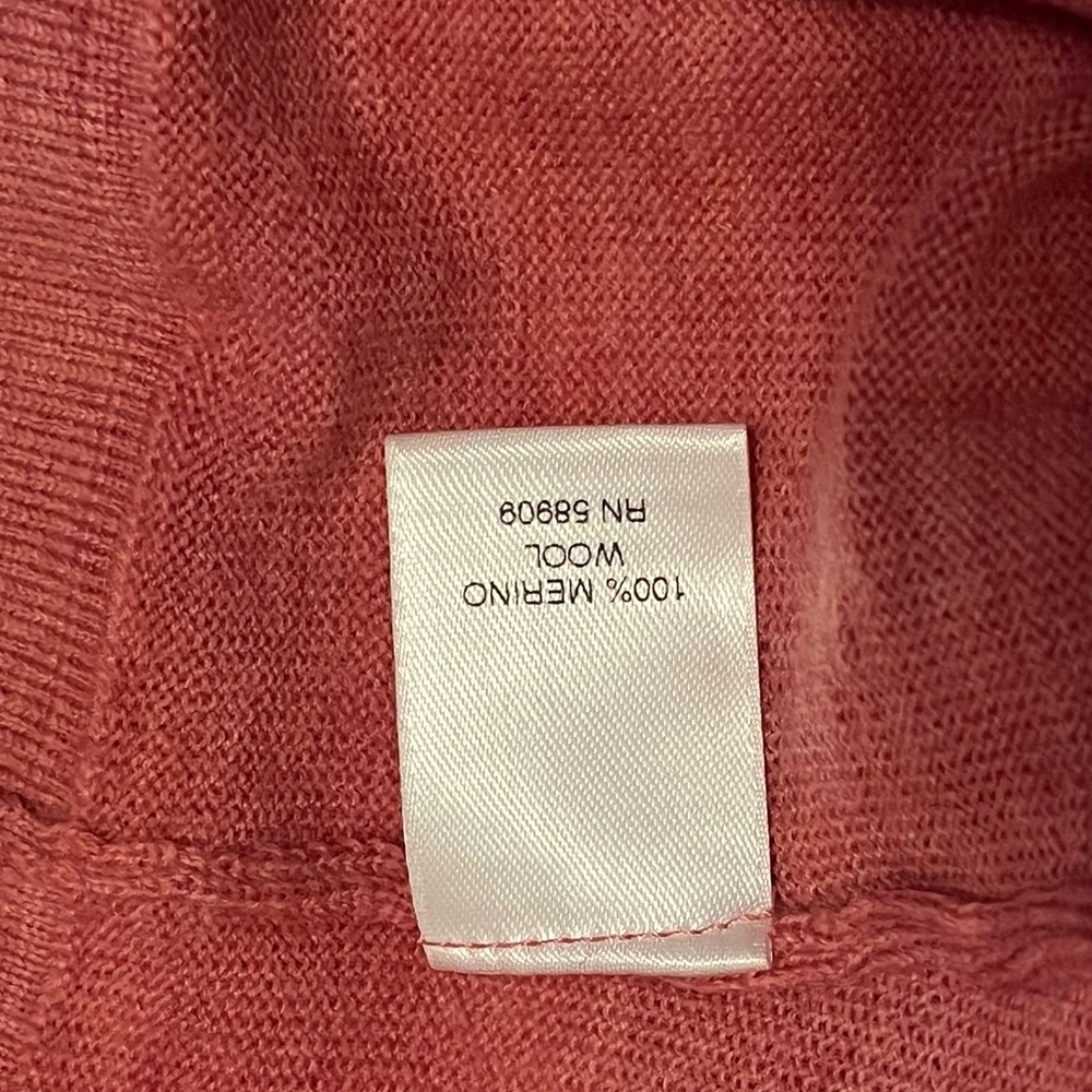Men’s Murano 100% Fine Gauge Merino Wool Sweater L - Picture 4 of 4